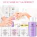Saviland Acrylic Nail Kit - Professional Acrylic Powder and Liquid Set with Nail Brush and Forms - 3 Colors for Nails Extension - Beginner Friendly - Buy Online on SooperMarket.com