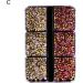 Worparsen 1 Box Nail Ornaments Nail Beauty Charms Golden Bottom Glass Rhinestone Nail Art Charms Ornament Accessories C - Buy Online on SooperMarket.com