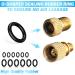 33-Piece Bicycle Valve Adapter Set - DV SV AV French Valve Adapters with Storage Box & Inflatable Hose for All Bicycle Valves | International Shipping Available - Buy Online on SooperMarket.com
