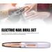 Electric Nail Drill Set Easy Operation Electric Nail File Set Universal Compact for Salon (Narooteaw7nb8zf9e-13) - Buy Online on SooperMarket.com