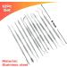 Stainless Steel Wax Carvers Set - Set of 12 Tools for Modeling, Sculpting, and Shaping Clay and Pottery - Buy Online on SooperMarket.com
