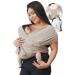 Konny Baby Carrier Original Elastech - Custom Fit Carrier Hassle-Free Easy to Wear Infant Sling Wrap Perfect for Newborn Babies up to 44 lbs Toddlers (Beige 3XL) 3XL 01Elastech-Beige