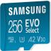 SAMSUNG EVO Select 256GB MicroSDXC Memory Card + Adapter | 4K UHD, Full HD, A2, V30, UHS-I, U3 | Expanded Storage for Android, Nintendo Switch - Buy Online on SooperMarket.com