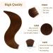AGMITY Tape in Hair Extensions Chocolate Brown 14 inches 20pcs 40g/pack Invisible Straight Thick Remy Hair Extensions Tape in Human Hair(14 inches #4 Medium Brown) 14 inch #4 Medium Brown - Buy Online on SooperMarket.com