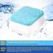 HIWILL Washing Machine Cleaner Tablets - 32 Deep Cleaning Effervescent Tabs | Triple Decontamination & Natural Formula | For All Machines Including HE | Eliminate Stinky Grimy Washer - Buy Online on SooperMarket.com
