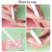 2-in-1 Nail Whitening Pencil for DIY Manicure & Cuticle Pusher - White Nail Design - Buy Online on SooperMarket.com