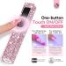 SAVILAND Glitter UV Light for Gel Nails - 2024 12W Handheld UV Nail Lamp with LCD Screen 8X-Faster Cure Touch Screen & Cordless | Perfect for Home & Salon Use - Buy Online on SooperMarket.com