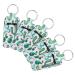 5pcs Square Keychain Lipstick Storage Sleeve Keychain Design Lipstick Holder Lipstick Storage Holder Portable Lipstick Holder Floating Key Rings for Boats Neoprene Key Holder