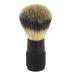 Ankroyu foam beard men's bearing brush set black alloy handle beard brush for travel soft bristles synthetic foam bearing suitable for men