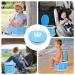 Portable Potty for Kids Toddlers Foldable Travel Potty Training Seat Foldable Toddler Potty Seat for Travel  Car  Camping  Park Outdoor  Indoor(Baby Blue) - Buy Online on SooperMarket.com