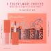Set of 4 Natural Cream Liquid Blush Highlighter Makeup Sticks - Pink and Red Cheek Tint Collection - Buy Online on SooperMarket.com