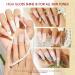 Rosalind Geln gel Starter Set - White Poly Nail Extension Gel 60ml with Brush & Tips - DIY Manicure at Home - Buy Online on SooperMarket.com