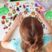 Kawaii Diamond Painting Stickers for Kids - Holographic Gem Art Kits with Diamond Art Stickers - Fun Diamond Painting for Kids - Buy Online on SooperMarket.com