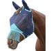 WeatherBeeta ComFiTec Deluxe Fine Mesh Mask with Ears & Tassels Black/Turquoise Cob Cob Black/Turquoise - Buy Online on SooperMarket.com