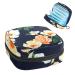 Anna Cowper Watercolor Flowers Sanitary Napkin Storage Bag Feminine Menstrual Cup Pouches Nursing Pad Holder Tampon Bags Portable Period Bag for Women Teen Girls 1Pcs Multi-colored 13