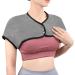 Shenrongtong 360 Heated Neck & Shoulder Pillow - XL Washable Velvet Relaxation Wrap - All-Year Comfort in Light Gray - Buy Online on SooperMarket.com
