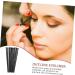 Baluue 12pcs Makeup Eyeshadow Makeup Tool Makeup Eyeshadow Brushes Angled Eyebrow Brush 14.5x0.7x0.5cm Black - Buy Online on SooperMarket.com