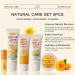 Natural Essence Skin Care Set - Daily Moisturizing Essentials | Beeswax Lip Balm Coconut Foot Cream Milk Lotion Chamomile Cleanser Lavender Salve | International Shipping - Buy Online on SooperMarket.com