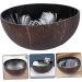 CORHAD Keychain Wood Tray Cereal Container Decor Key Storage Bowl Candy Container Salad Bowl Vietnam Fruit medium Silver - Buy Online on SooperMarket.com