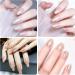 URAQT Chrome Nail Powder Set - 6 Colors Holographic Glitter Dust Powders for Manicure - Mirror Effect Pearl Pigment with Sponge Brush - DIY Nail Art Decoration - Buy Online on SooperMarket.com