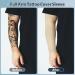 12 Piece Men's Tattoo Cover Sleeve UV Sun Protection Arm Sleeves - Nude Color - Buy Online on SooperMarket.com