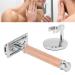 Buy Safety Manual Razor - Men's Double Edge Beard Shaver Handle with Base (No Blade) - Premium Quality for Precision Shaving - Buy Online on SooperMarket.com