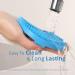 HIEERBUS Silicone Body Scrubber Gentle Exfoliating Body Scrubber in Shower Silicone Loofah with Easily Lather Bristles Long Lasting and More Hygienic Than Traditional Shower Loofah 1Pack Blue  - Buy Online on SooperMarket.com