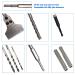17pcs SDS Plus Rotary Hammer Drill Bits & Chisels Set with Strong Case - DEHUIWI - New Arrival - Buy Online on SooperMarket.com
