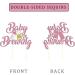 1 Pack Glitter Baby is Brewing Cake Topper for Beer Themed Baby Shower Decoration Beer Baby Gender Reveal Decoration (Pink baby) - Buy Online on SooperMarket.com