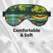 Lake with Boats Canoes Soft Sleep Eye Mask - Breathable Travel Eye Patch for Women | Relax & Unwind - Buy Online on SooperMarket.com