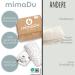 Mimadu Stroller Mattress Cover - 100% Oeko-Tex Cotton Fits 70x37 70x35 75x35 cm - Soft Safe & Durable Bedding for International Shipping - Buy Online on SooperMarket.com