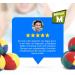 Mister M Juggling Balls - 3 Eco-Friendly Balls in Beige Jutesack | Waterproof Easy to Grab | Ideal for Beginners & Professionals | Includes App & Online Video Tutorial - Buy Online on SooperMarket.com