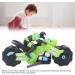 Remote Control Motorcycles RC Motorcycle 360 Degree Stunts Sturdy Body and Transmitter 114.8ft Remote Control Distance for Outdoor Green - Buy Online on SooperMarket.com