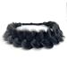 STHEJFB Braid Headband - Messy Wide Chunky Fluffy Hairpiece - Black 1B - Buy Online on SooperMarket.com