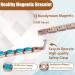 EnerCoppeX Copper Magnetic Bracelet for Women - Turquoise Jewelry with 3500 Gauss Magnet (COB-0165) - Buy Online on SooperMarket.com
