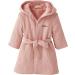 Buy Vertbaudet ko-Tex Organic Cotton Baby Bathrobe - 80 Pink | International Shipping Available - Buy Online on SooperMarket.com