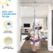 IECOPOWER Doorway Jumper - Durable Baby Bouncer & Swing with Steel Spring - Adjustable Seat Bag - Easy Installation - Ages 6 Months + (Red) - Buy Online on SooperMarket.com