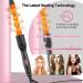 Professional 6 in 1 Curling Iron Set with Hair Straightener Brush - Dual Voltage Curler Wave Wand - Ceramic Barrel Hair Styling Tools - Instant Heating - Heat Resistant Gloves - Rose Gold - Buy Online on SooperMarket.com