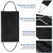 Buy 100 Pack Made in USA Black Disposable Face Masks - 3 Layer Medical Masks for Adults | Home Office Outdoor & School - Buy Online on SooperMarket.com