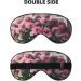 Beauty Flowers Soft Sleep Eye Mask - Breathable Eye Patch for Women | Perfect for Travel & Relaxation - Buy Online on SooperMarket.com