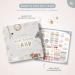 Life Compass Baby Album | My First Year Air - 75+ Stickers & Saying Cards | Perfect Baby Diary & Memory Book for Girls & Boys - Buy Online on SooperMarket.com