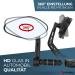Xcel Rim Bicycle Mirror - Extra Large Impact-Resistant Glass for E-Bike & Handlebar | Perfect Backing Mirror for Safe Riding - Buy Online on SooperMarket.com