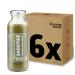 Monastery Kitchen Bio Smoothie Green Cucumber Spinate Mint Apple 6x 250 ml I Superfood Breakfast vegan I to go glass bottle I PowerFood from home ingredients