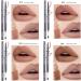 Nude Lip Liner Creamy Set - 4PC Vegan Cruelty-Free Matte Pencils with Brush - Precise & Define, Easy to Use - A01 - Buy Online on SooperMarket.com