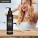 Jamaican Black Castor Oil 200ml - Natural Cold-Pressed Carrier Oil for Hair Eyelashes Eyebrows Beard & Nails - Ricinus Communis - Buy Online on SooperMarket.com