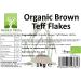 Naked Tree Organic Teff Flakes 1kg - Buy Online on SooperMarket.com