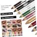 NOLITOY 24 Pcs Pearlescent Pencil Stick Eyeliner Long-lasting Eye Shadow Pen 12.5X0.5cmx2pcs Assorted Colorx2pcs - Buy Online on SooperMarket.com