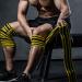 TAVIEW Weightlifting Knee Choner & Elbow Support - 1 Pair 180cm Elastic Compression for Powerlifting Fitness Cross-Training & Gym - Yellow - Buy Online on SooperMarket.com