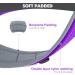 Shop Joytale Purple Neoprene Dog Collar - Softly Padded Reflective for Medium Dogs | Durable & Comfortable (1 Pack) - Buy Online on SooperMarket.com