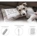 Cat Hair Remover & Pet Lint Brushes - Self-Cleaning Double-Sided Loose Hair Catcher for Dogs & Cats | Effective Hair Cleaner for Clothes Sofa & Carpet (White - Buy Online on SooperMarket.com